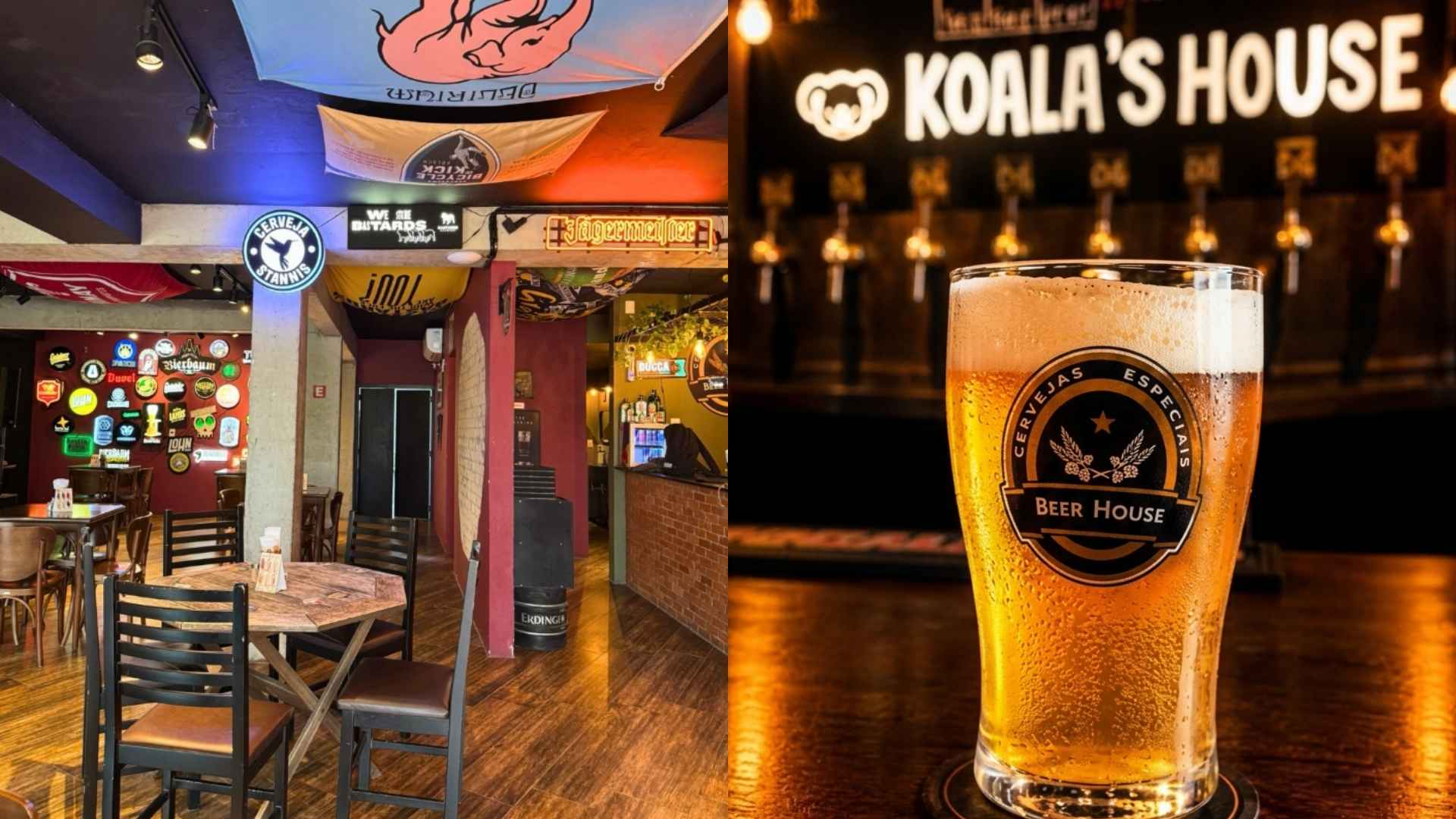 Beer House une cervejas artesanais, almoço e petiscos na Lauro Muller, em Itajaí