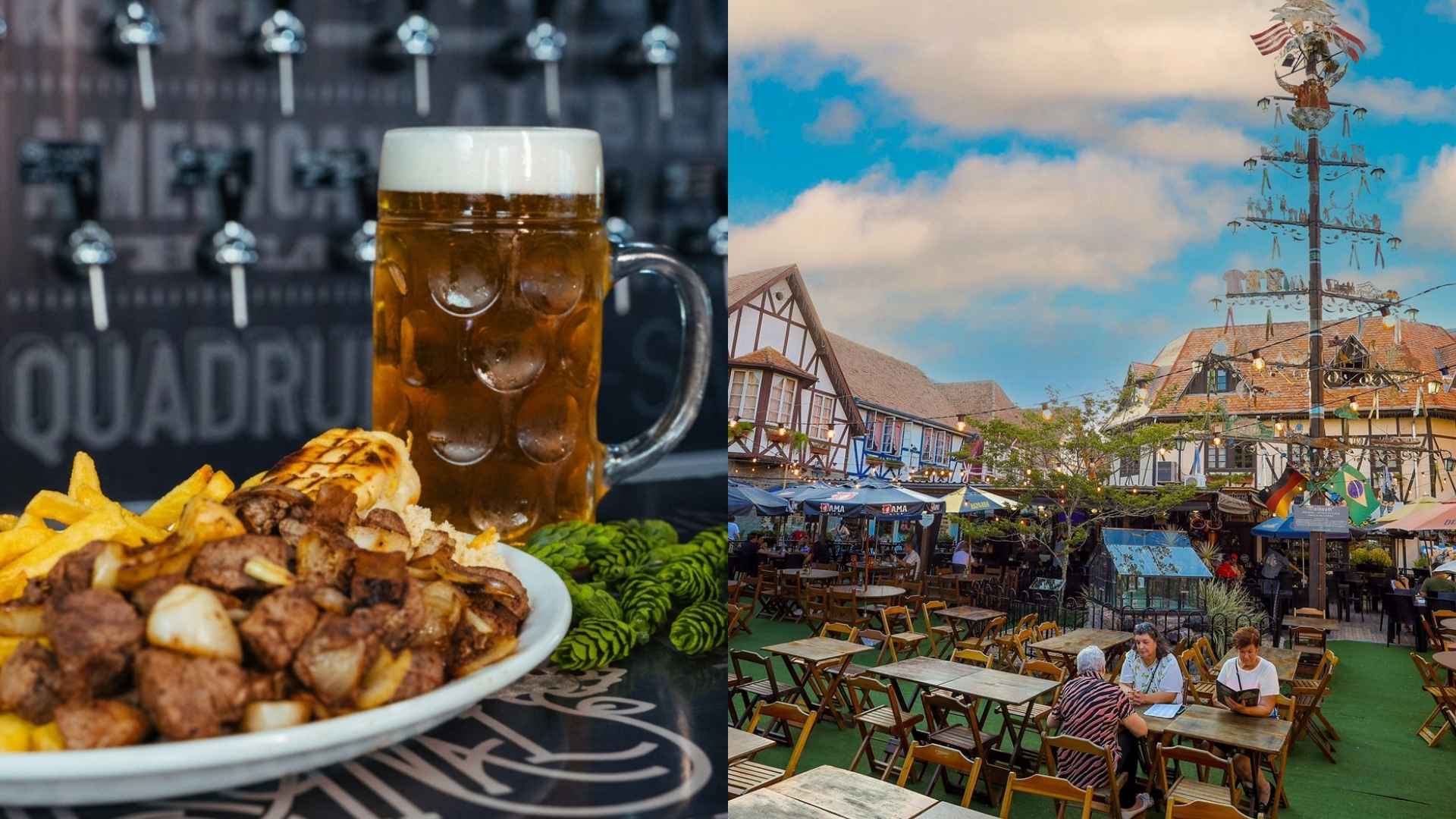 Bier Vila alinha torneiras de chope no coração da Vila Germânica, em Blumenau