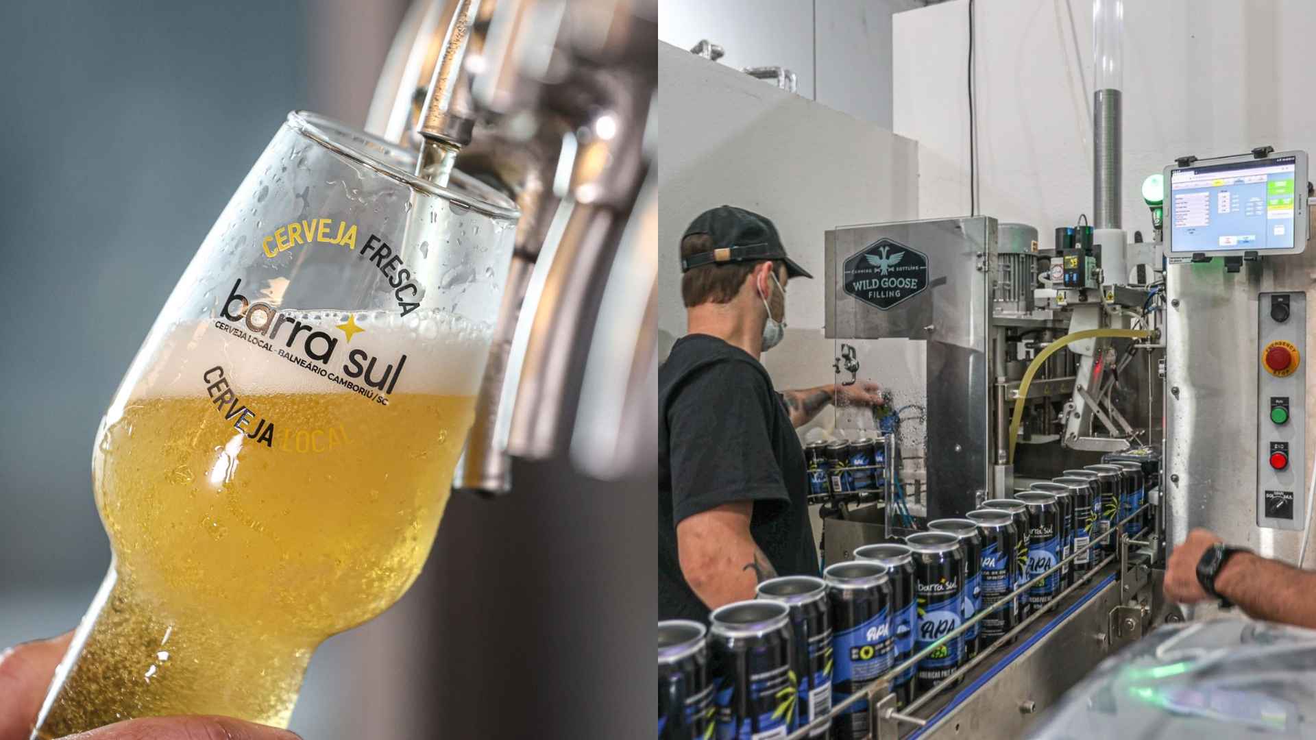 Cervejaria Barra Sul mantém clima de fábrica em galpão da Nova Esperança