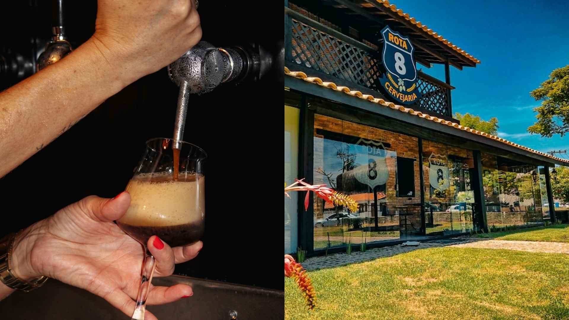 Cervejaria e Gastrobar Rota 8 abre só sexta e sábado — e colhe elogio raro em Porto Belo