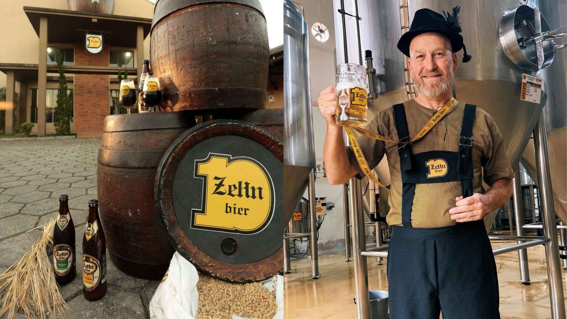 Cervejaria ZeHn Bier abre a fábrica histórica de Brusque pra visita em horário comercial