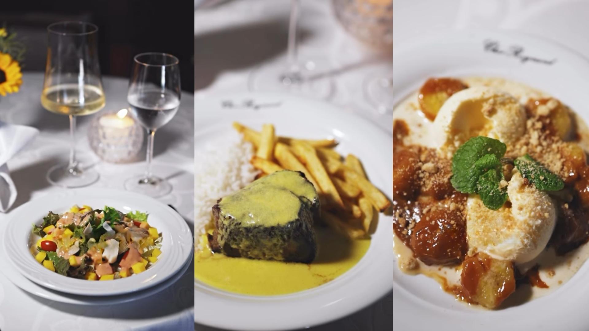 Chez Raymond leva filé ao molho mostarda e banana flambada ao Sabores de Itajaí, em Cabeçudas