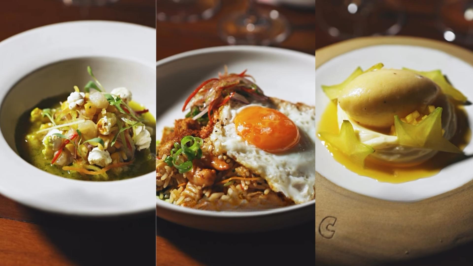 Comedoria serve ceviche e chaufa peruano de camarão no Sabores de Itajaí, na Praia Brava
