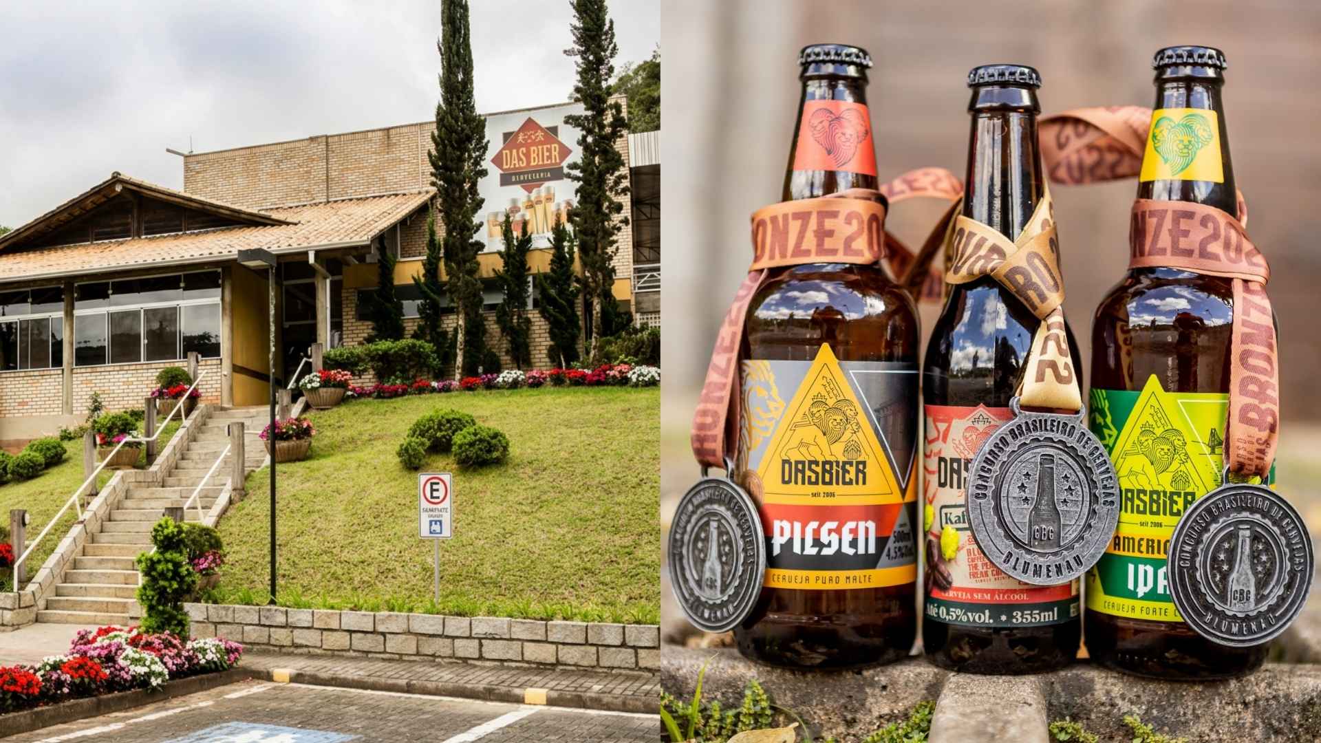 Das Bier abre fábrica, restaurante e loja no verde de Belchior Alto, em Gaspar