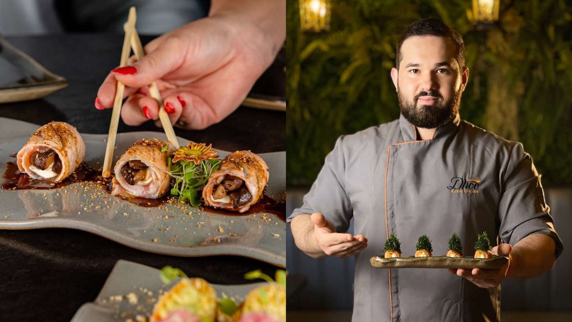 Doma Sushi leva cortes precisos e combinados autorais do chef Dhoo ao PZ Ecomall