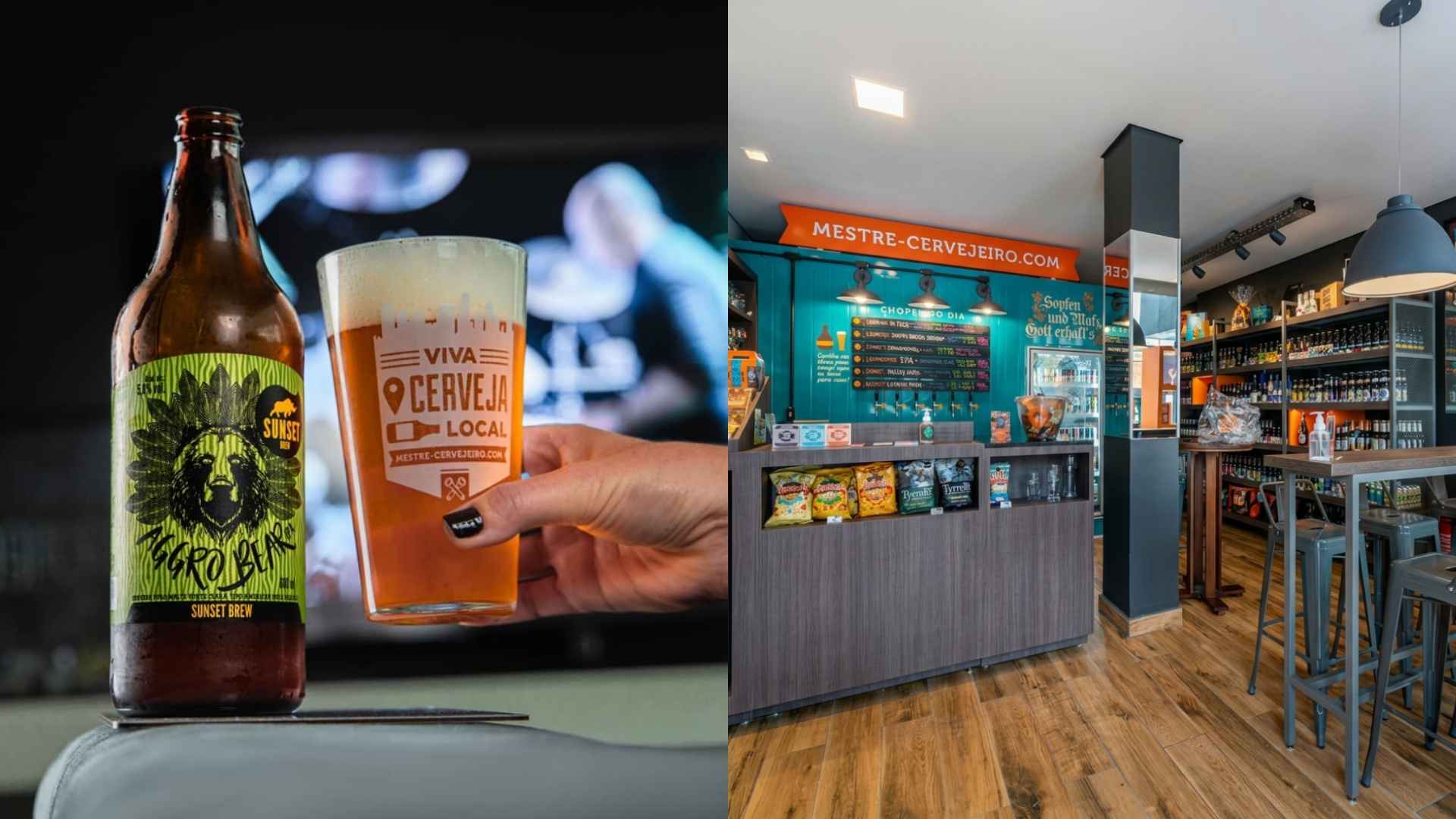 Mestre Cervejeiro junta torneiras, growler e centenas de rótulos na 3ª Avenida