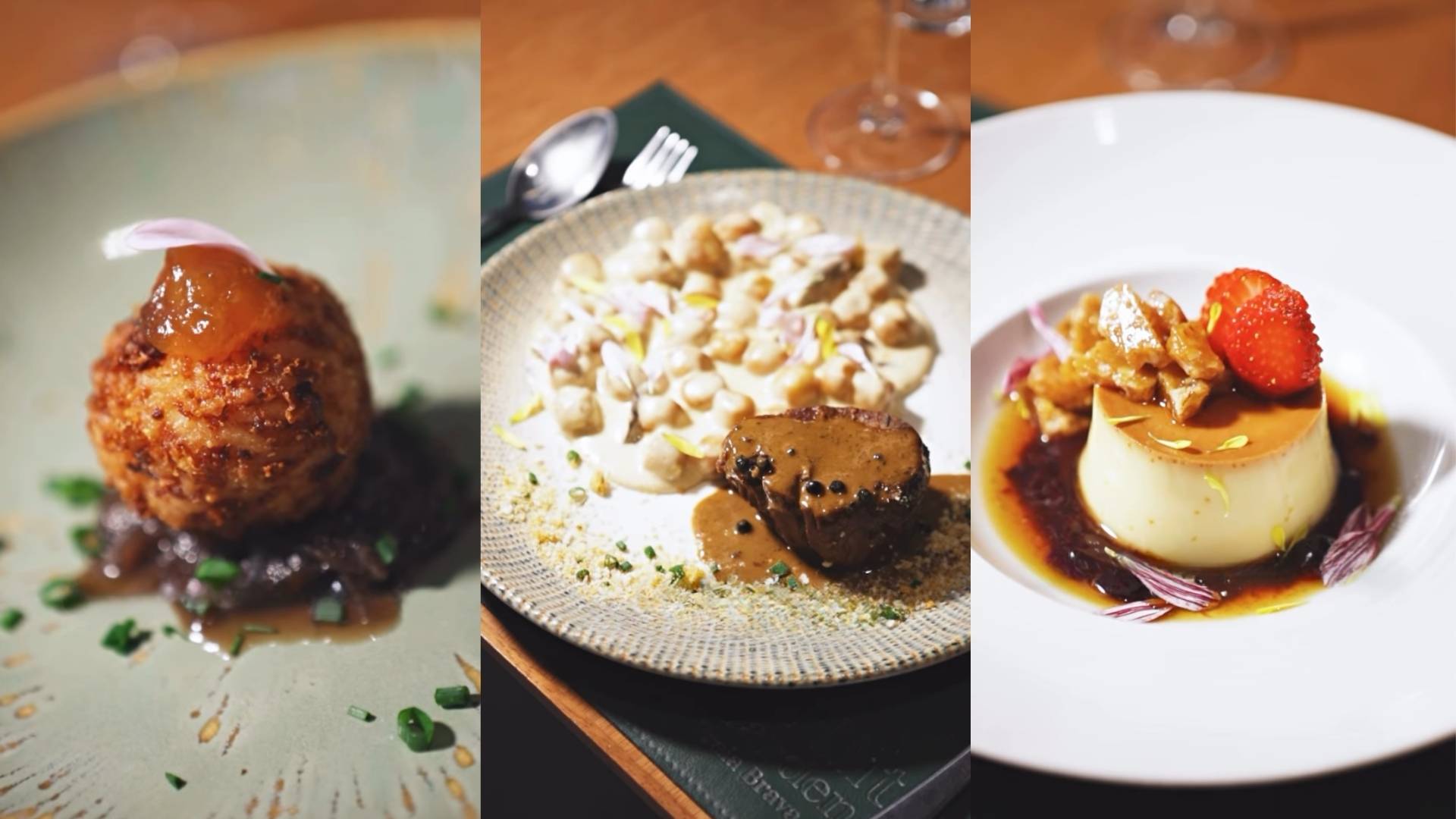 Origens serve medalhão de mignon com nhoque e fonduta no Sabores de Itajaí, no Hilton da Praia Brava
