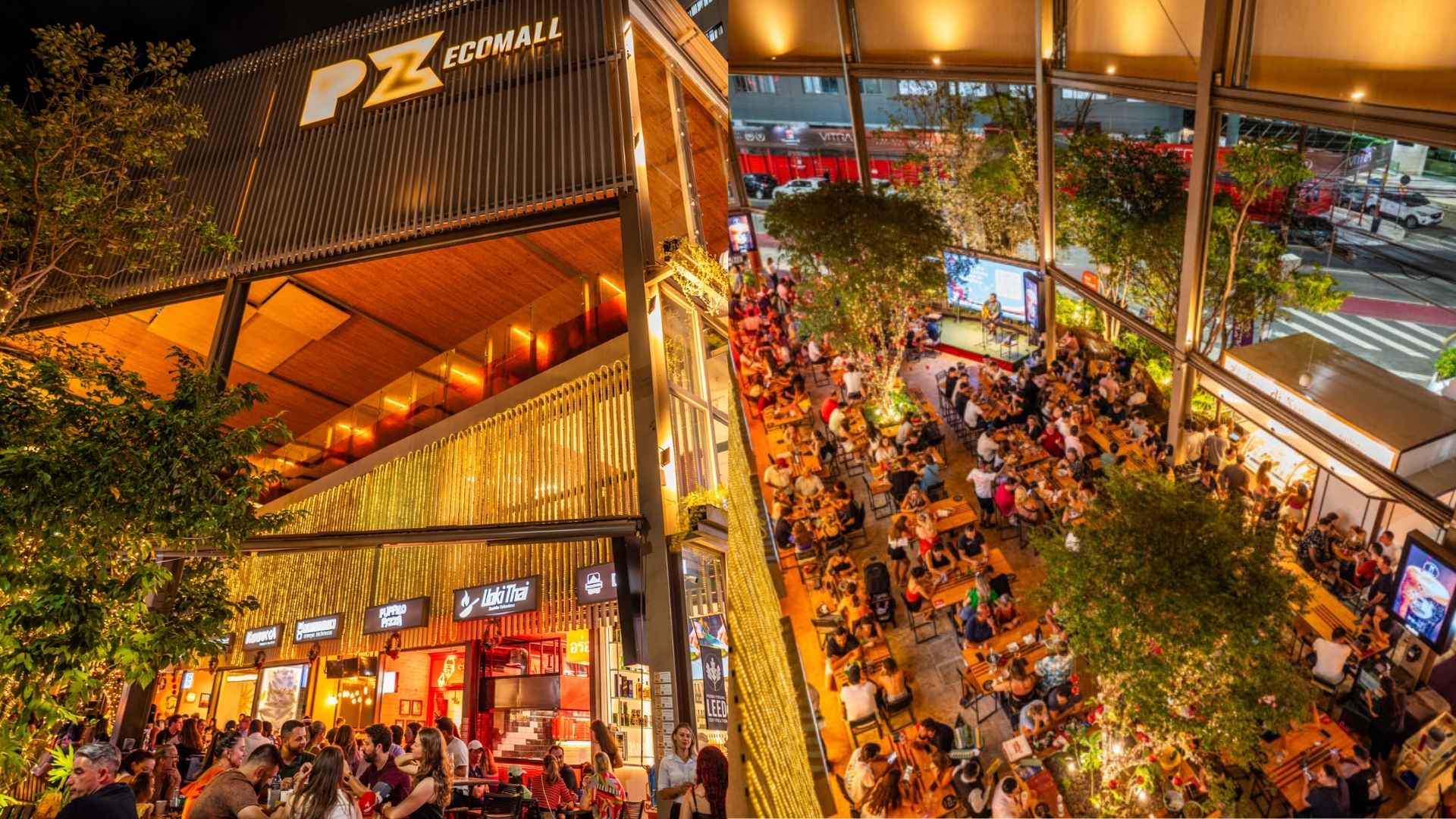 PZ Ecomall reúne 12 operações no primeiro mall gastronômico sustentável de Balneário Camboriú