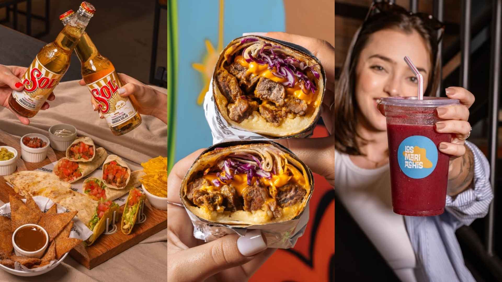 Tacos, nachos e burritos: Los Mariachis põe o México no térreo do PZ Ecomall