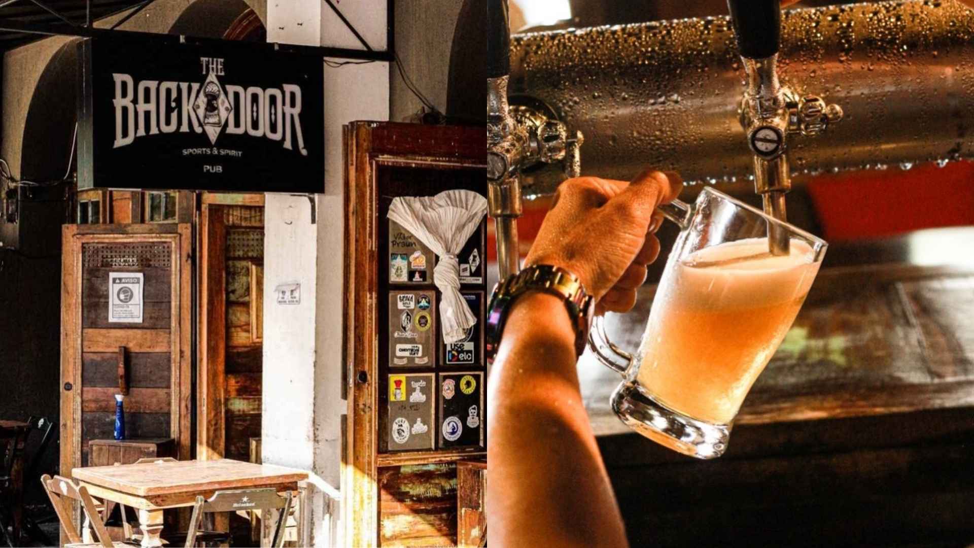The Backdoor ocupa casarão histórico com pub e bandas no Centro de Itajaí