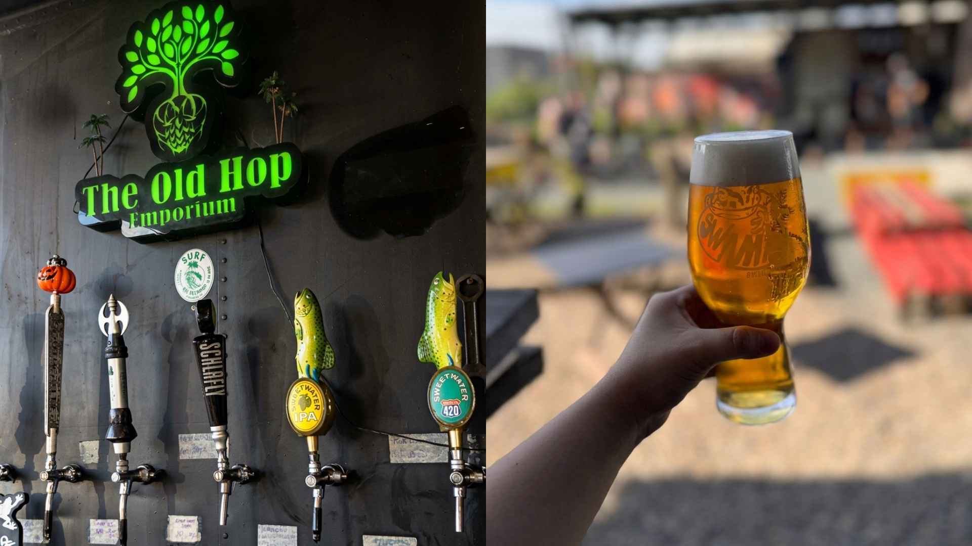 The Old Hop estica o beer garden de Navegantes até a meia-noite